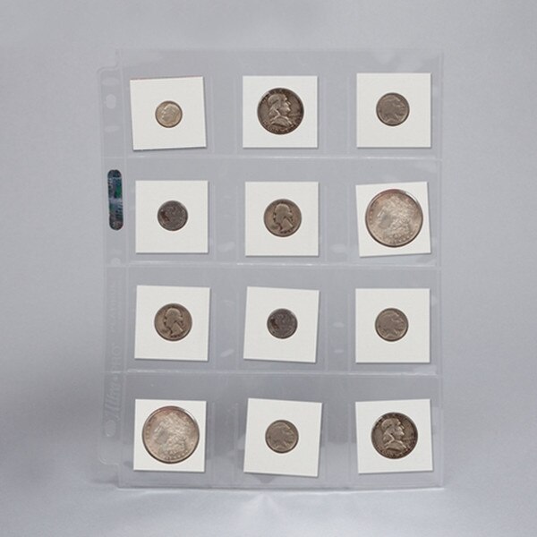 Polypropylene Binder Page for Coin